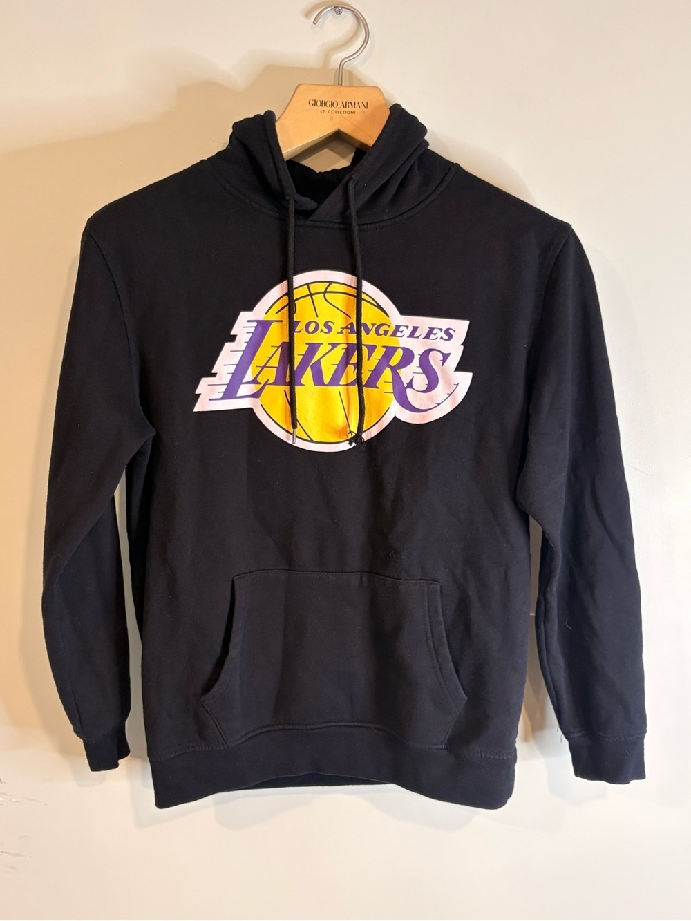 LA Lakers Black Pullover Hoodie
